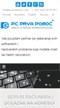 Mobile Screenshot of pcprvapomoc.com